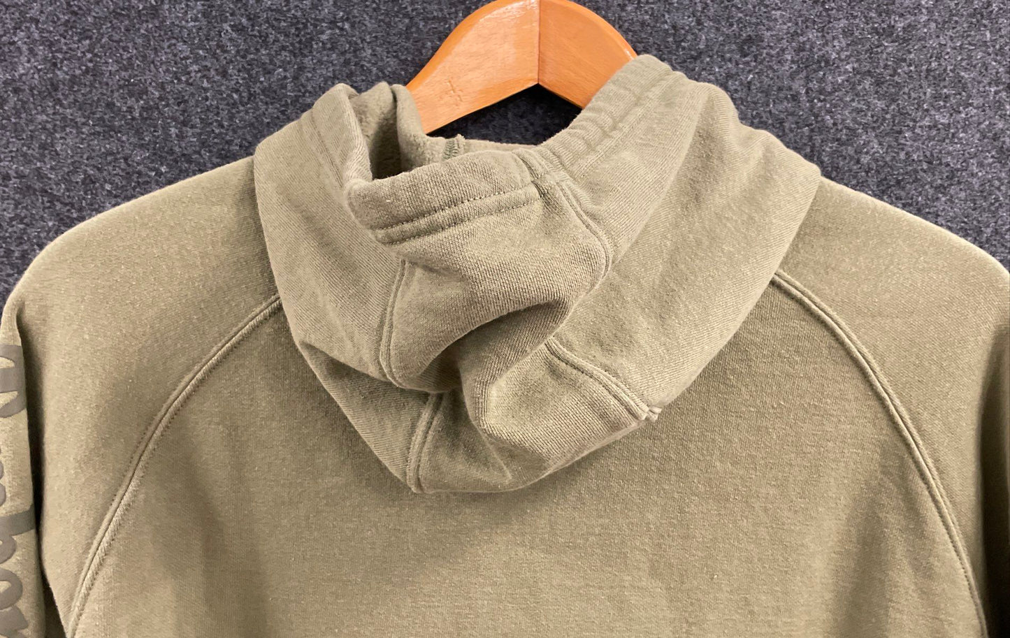 Timberland PRO Women's Olive Green Original Fit Logo Hoodie Sweatshirt Sz XL