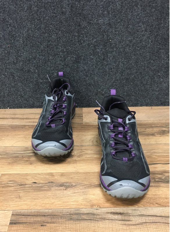 Merrell Siren 3 Edge Q2 Black Purple Womens Hiking Trail Shoes Size 10W