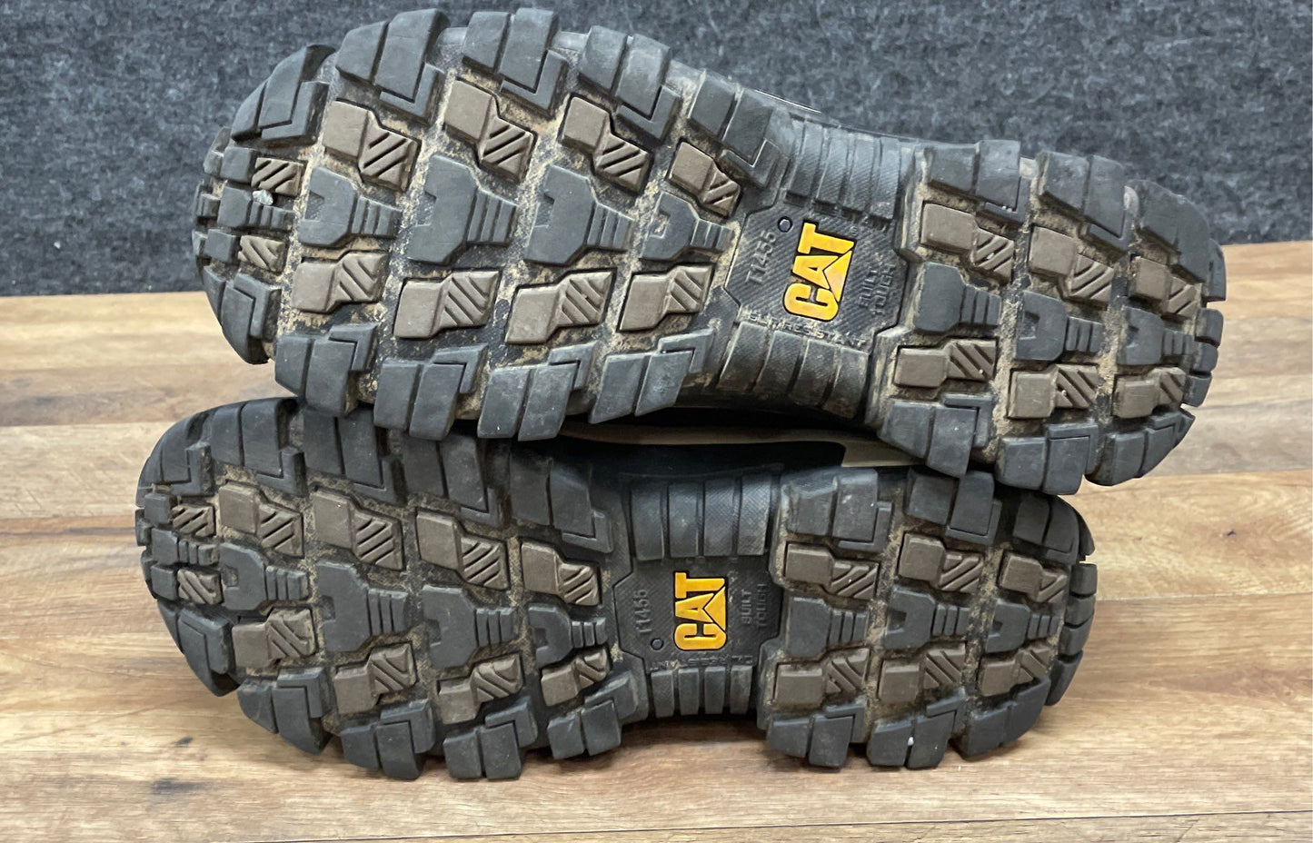 Caterpillar Streamline Runner P91541 Brown Composite Toe Work Boots Size 10.5