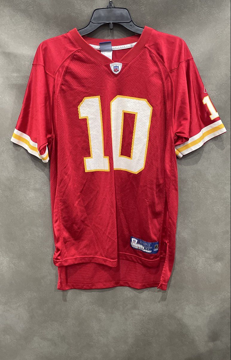 Vintage 2000s Reebok Kansas City Chiefs Trent Green #10 NFL Jersey Youth Sz XL