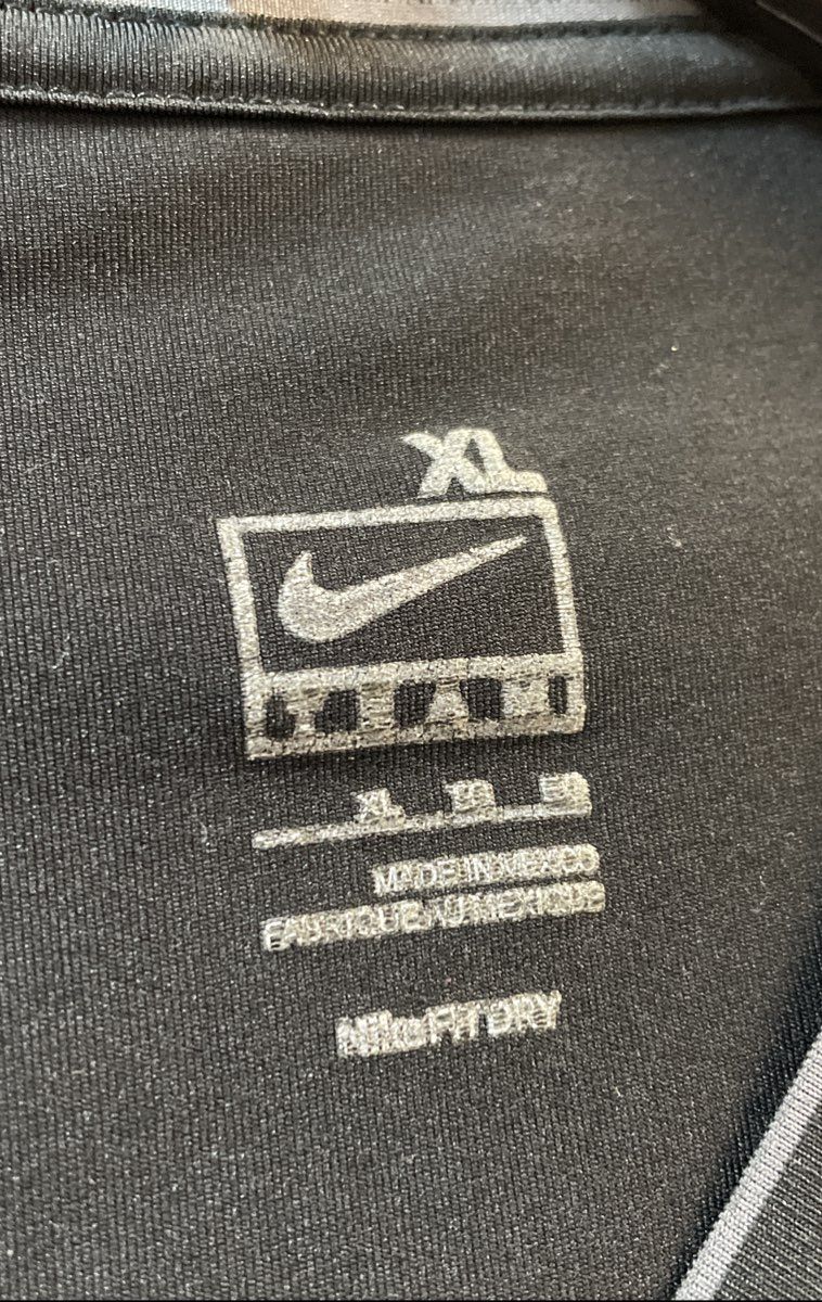 Nike Men's Black Long Sleeve Nike Pro FIT DRY Athletic Training Shirt Sz XL