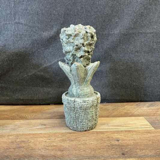 Vintage Style Decorative Stone Statue Hyacinth Bulb
