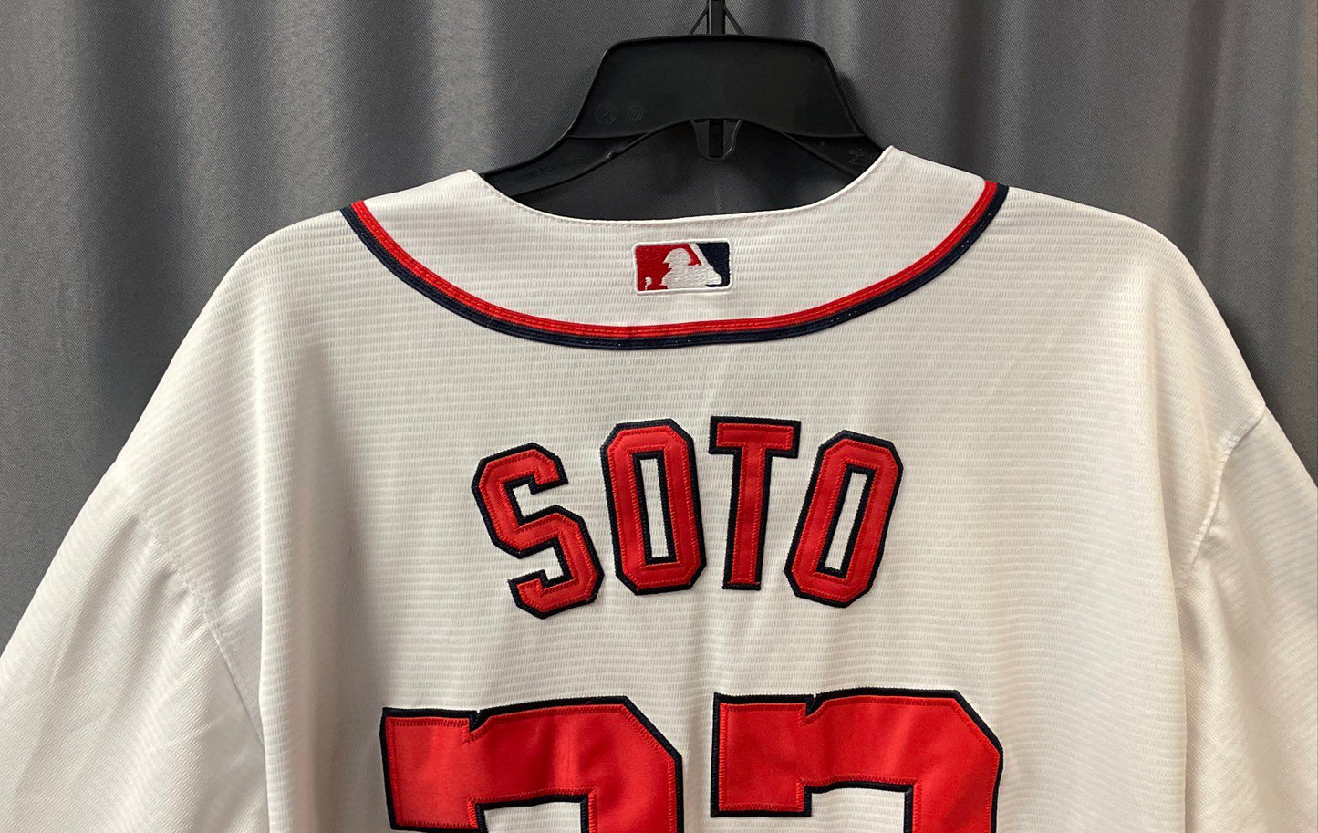 Majestic Men's Washington Nationals Juan Soto 2019 World Series Jersey White XL