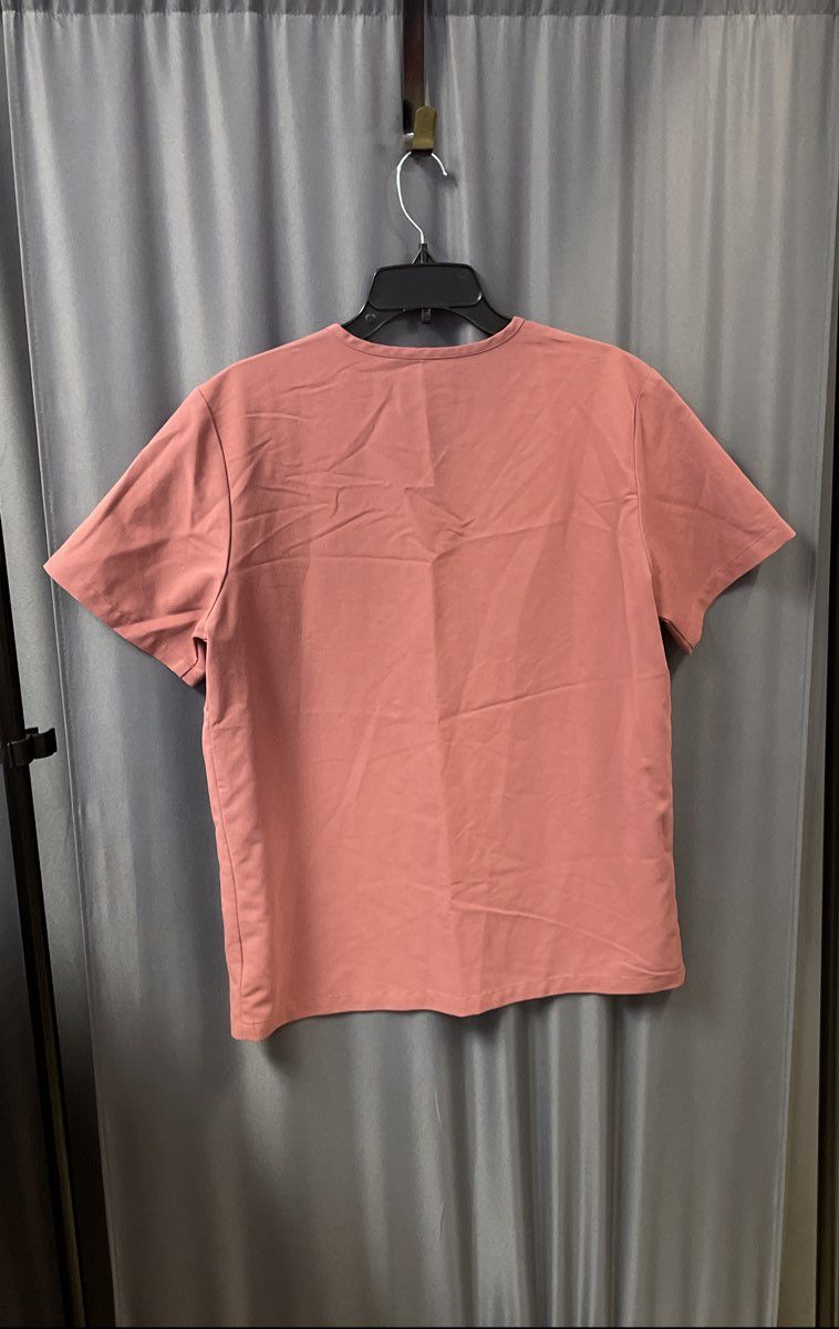 FIGS Men's Leon Technical Collection Brick V-Neck Scrub Top Sz M