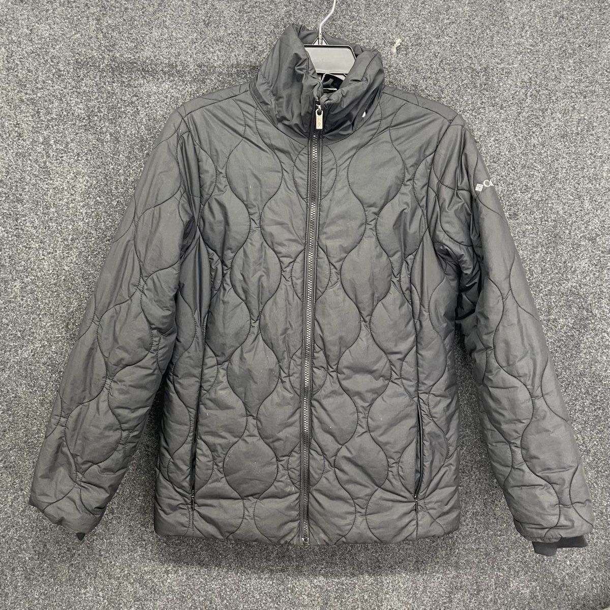 Columbia Women's Black Joy Peak Omni-Heat Quilted Insulated Jacket Sz S