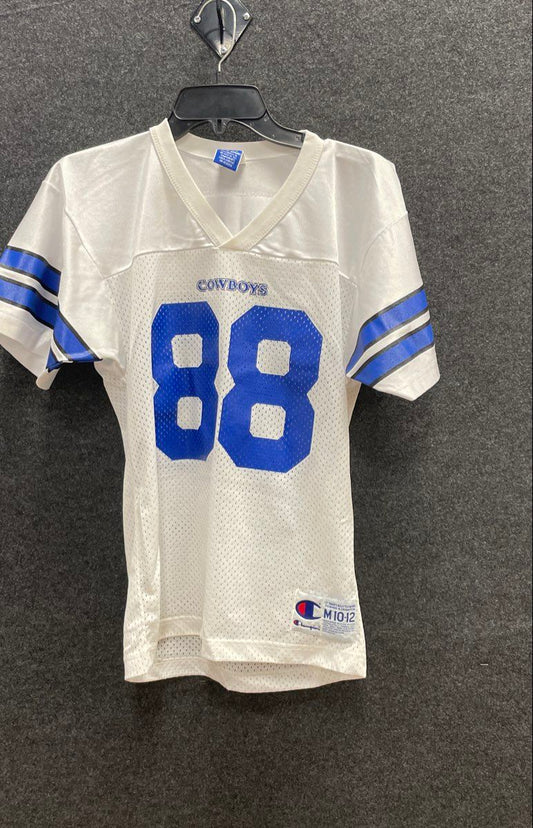 Vintage 90s Champion Dallas Cowboys Michael Irvin Football Jersey White Sz M