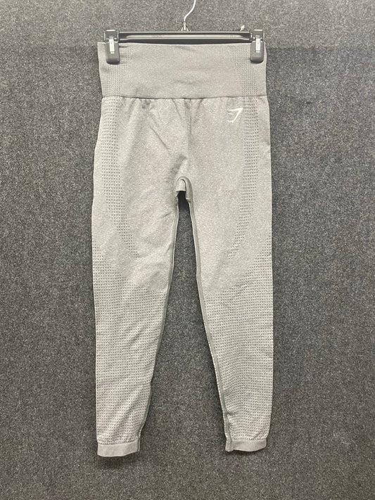 Gymshark Women's Vital Seamless 2.0 Leggings Grey Marl High Waist Sz M