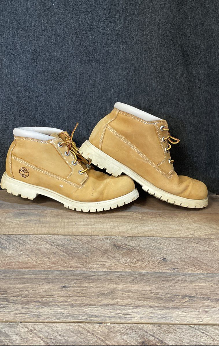 Timberland Waterproof Chukka Boots Tan Leather Size 9.5 M