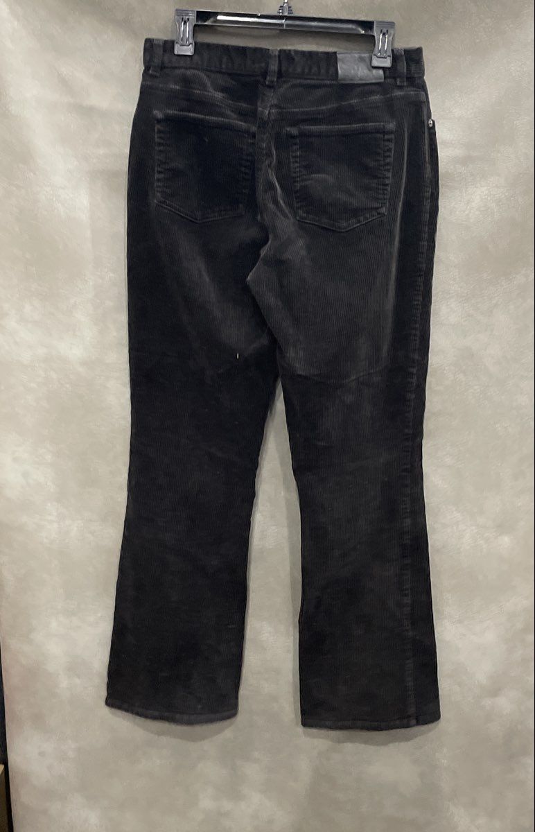 Lauren Ralph Lauren Women's Black Corduroy Stretch Cotton 5-Pocket Pants Sz 8
