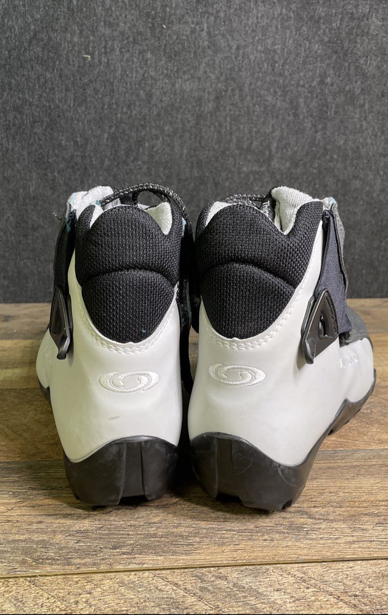 Salomon Women's Cross Country Ski Boots SNS Profil Size 8 Thinsulate Grey