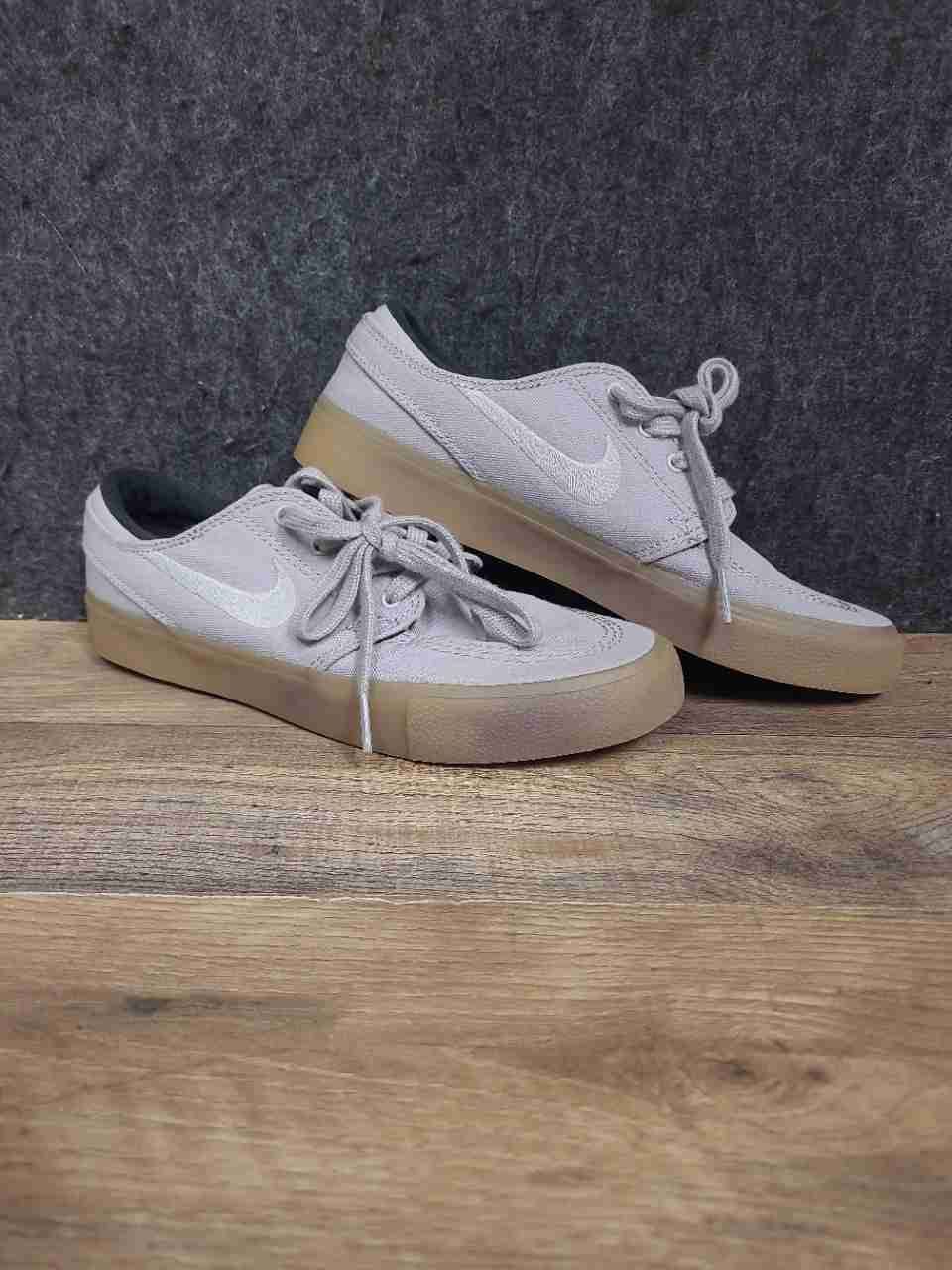 Nike SB Zoom Stefan Janoski Canvas RM Atmosphere Grey Skate Shoes Size 5