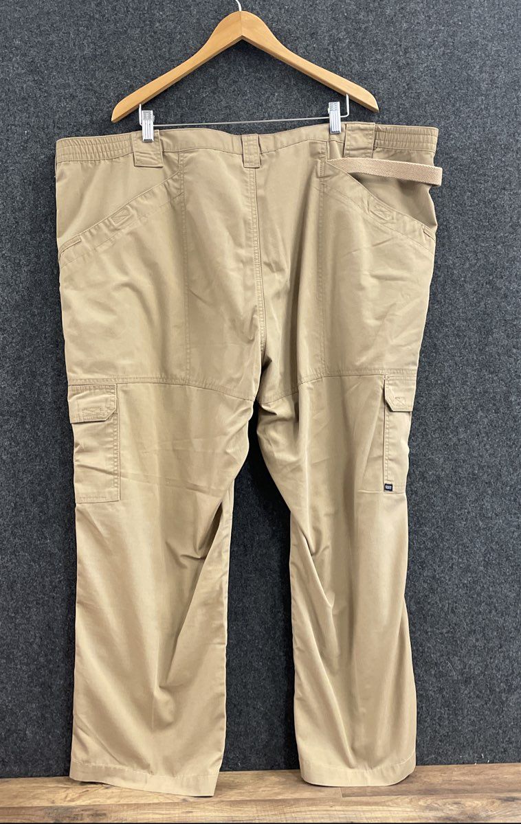 5.11 Tactical Men's Khaki Taclite Pro Cargo Pants Ripstop Sz 50