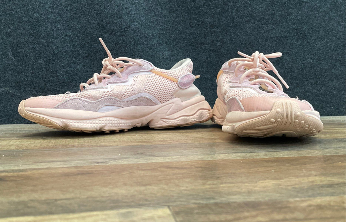 Adidas Ozweego Pink Mesh Suede Lifestyle Sneakers Size 9