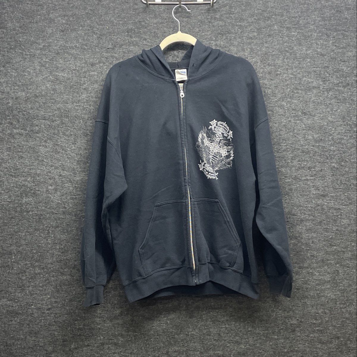 Awakening Festival 2011 Concert Hoodie TobyMac Switchfoot Gildan Black Sz XL