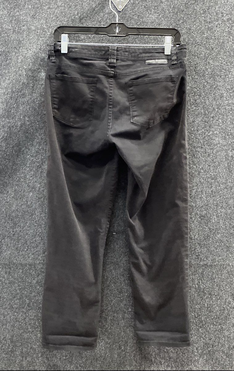 Calvin Klein Jeans Women's Black Stretch Cotton Five-Pocket Pants Sz 6