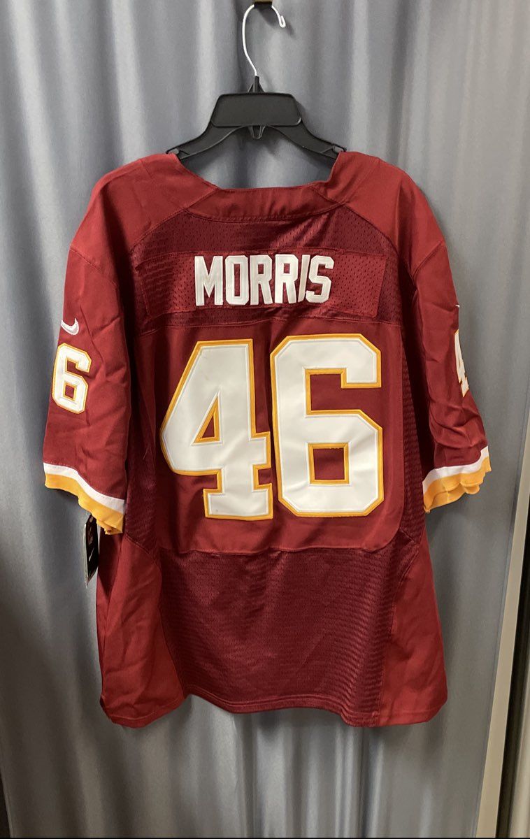 Nike Men's Washington Redskins Alfred Morris #46 Football Jersey Stitched NWT 48