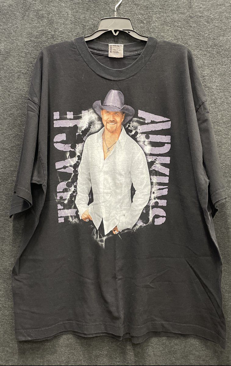 Trace Adkins Tour 2010 Concert Graphic T-Shirt Bay Side Made in USA Sz 3XL
