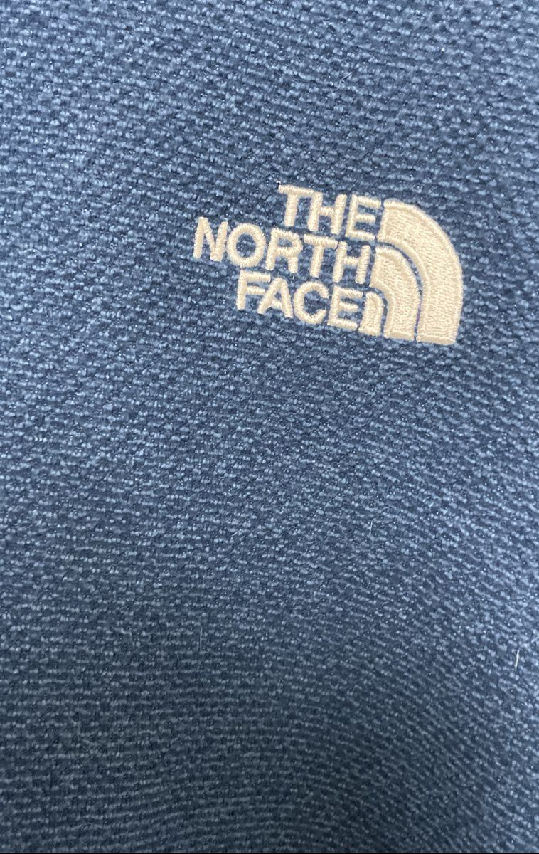 The North Face Men's Textured Cap Rock Quarter Zip Pullover Blue Size XXL