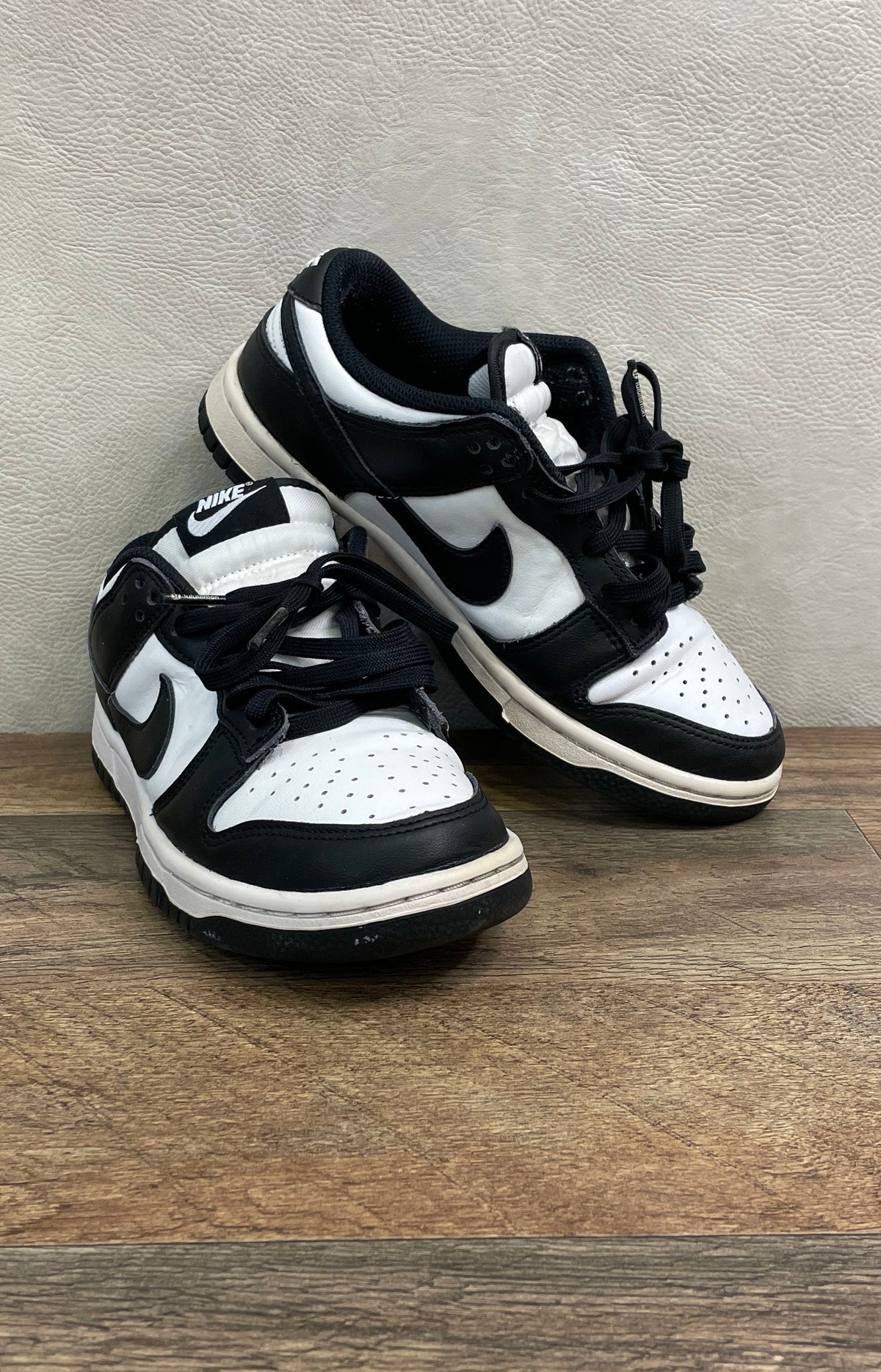 Nike Dunk Low Panda Black White Women's Sneakers Size 6