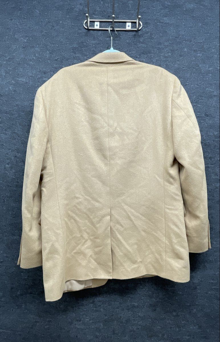 Jos. A. Bank Men's Tan 2-Button Sport Coat Blazer Lined Notch Lapel Beige