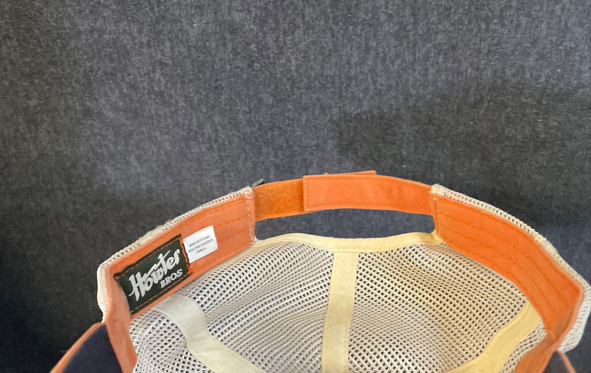 Howler Bros. Men's Orange Cream Trucker Hat Monkey Patch Adjustable Mesh Cap