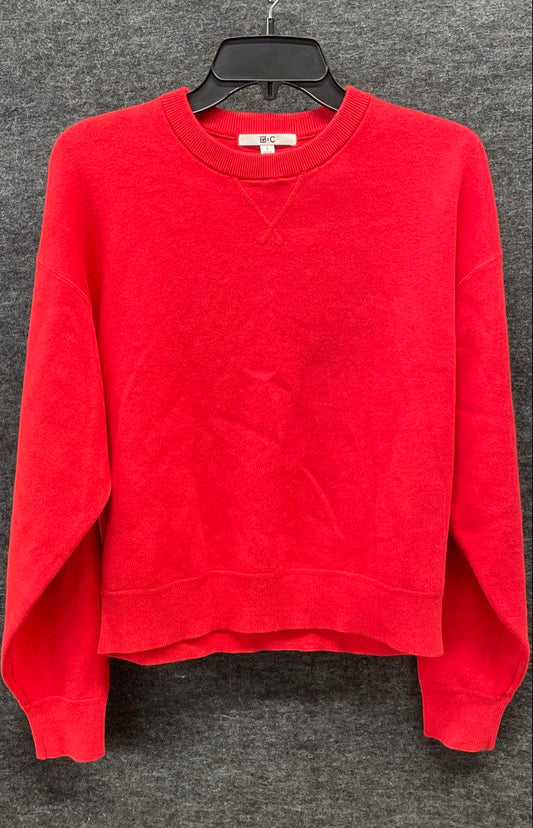 Uniqlo C Clare Waight Keller Women's Red Crewneck Pullover Sweater Sz S
