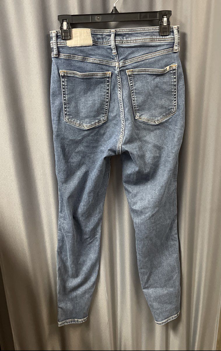 Everlane Women's The Way High Skinny Jeans Blue High Rise Sz 29 Regular