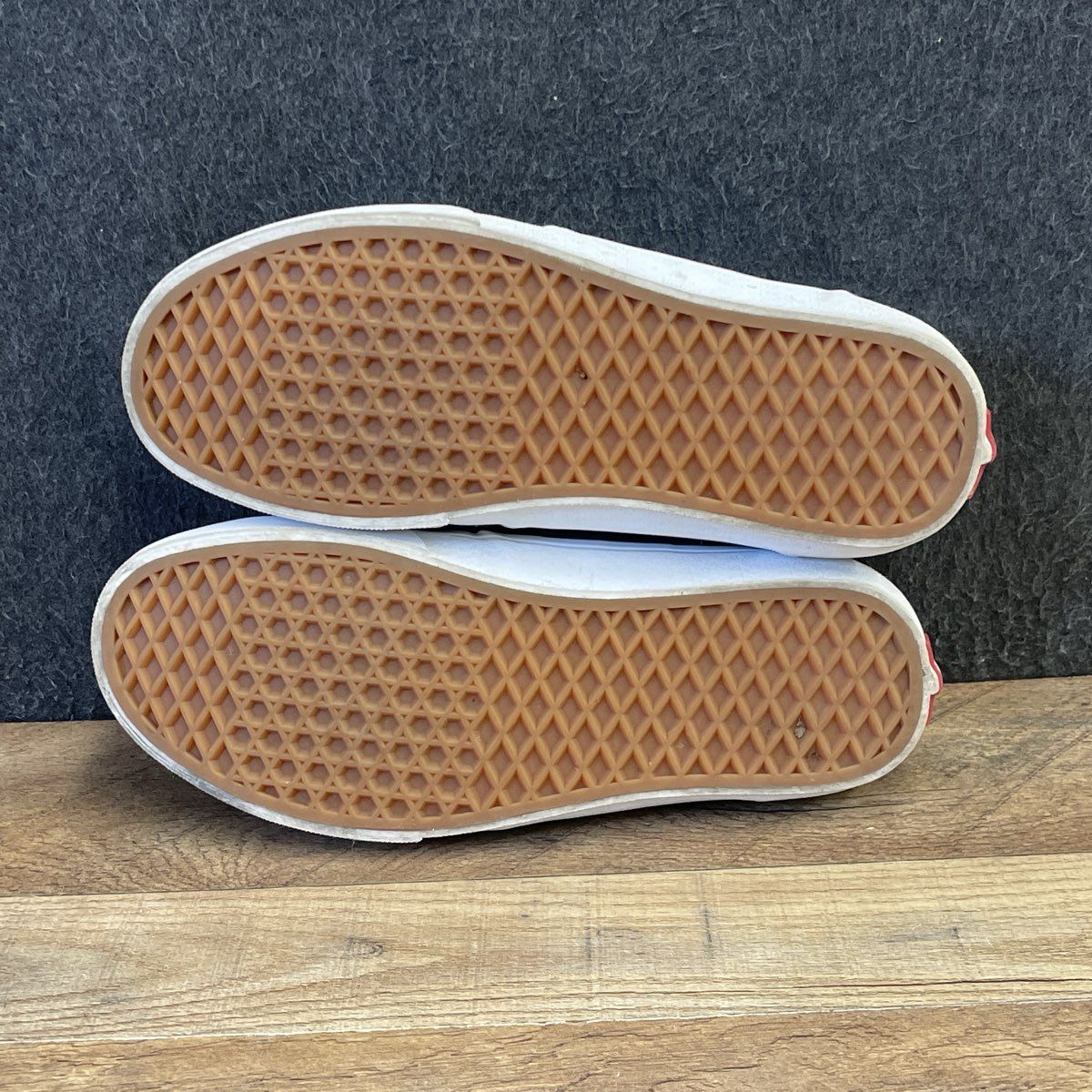 Vans Atwood Blue Brown Canvas Low-Top Sneakers Men's Size 8.5