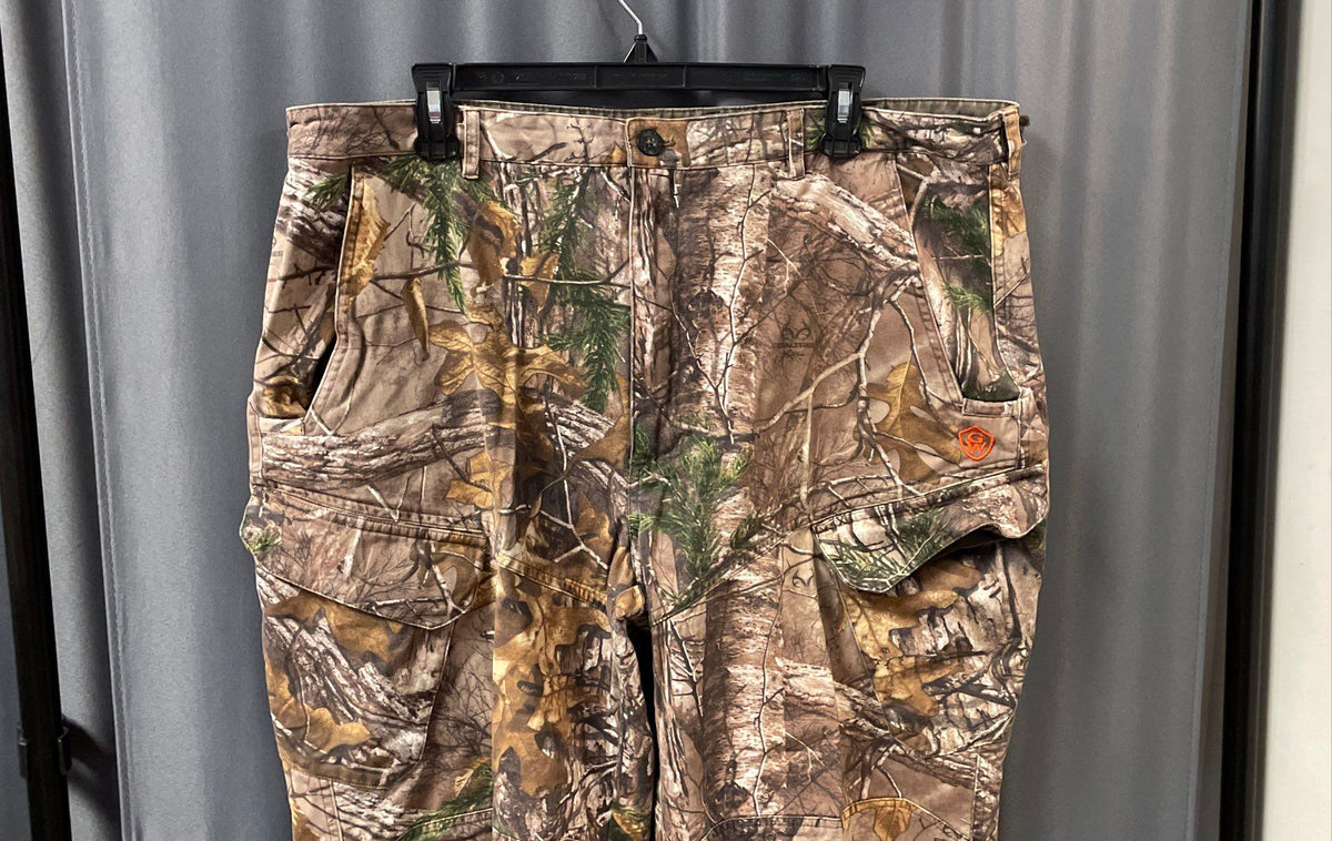Game Winner Men's Realtree Xtra Camo Cargo Hunting Pants Size 40x30