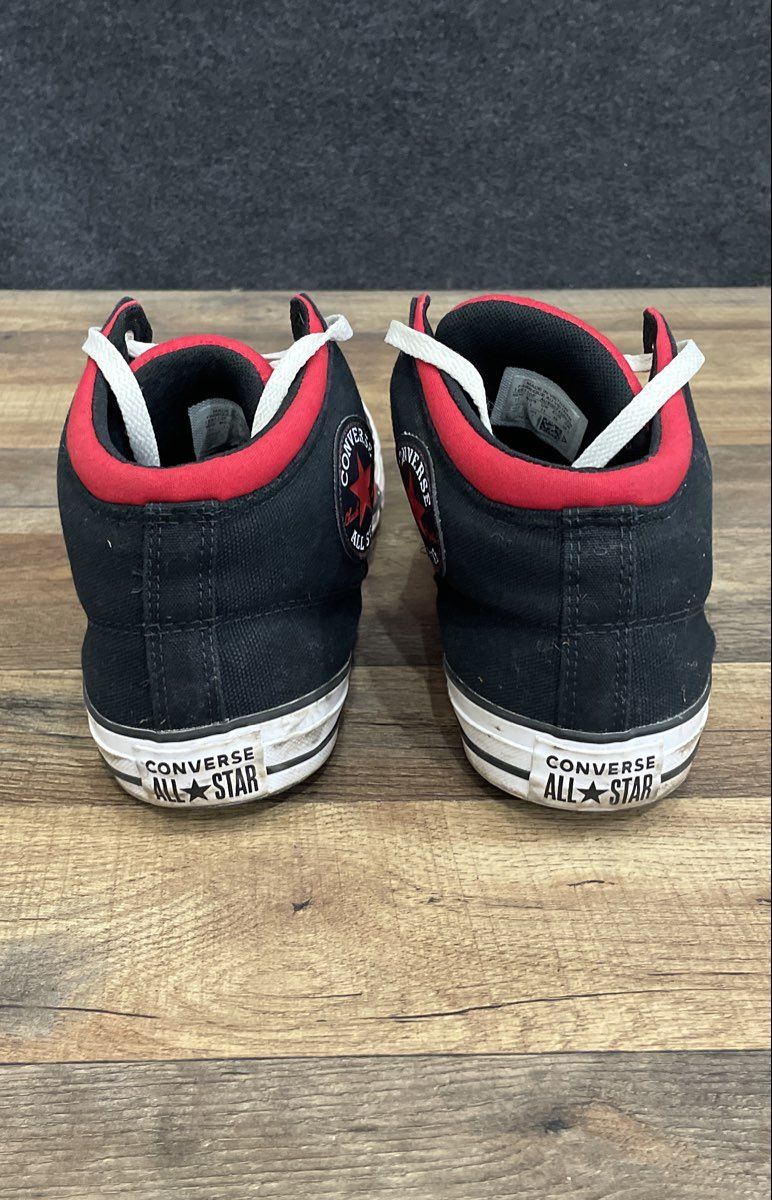 Converse Chuck Taylor All Star High Street Red Black Mid Top Size Men's 11