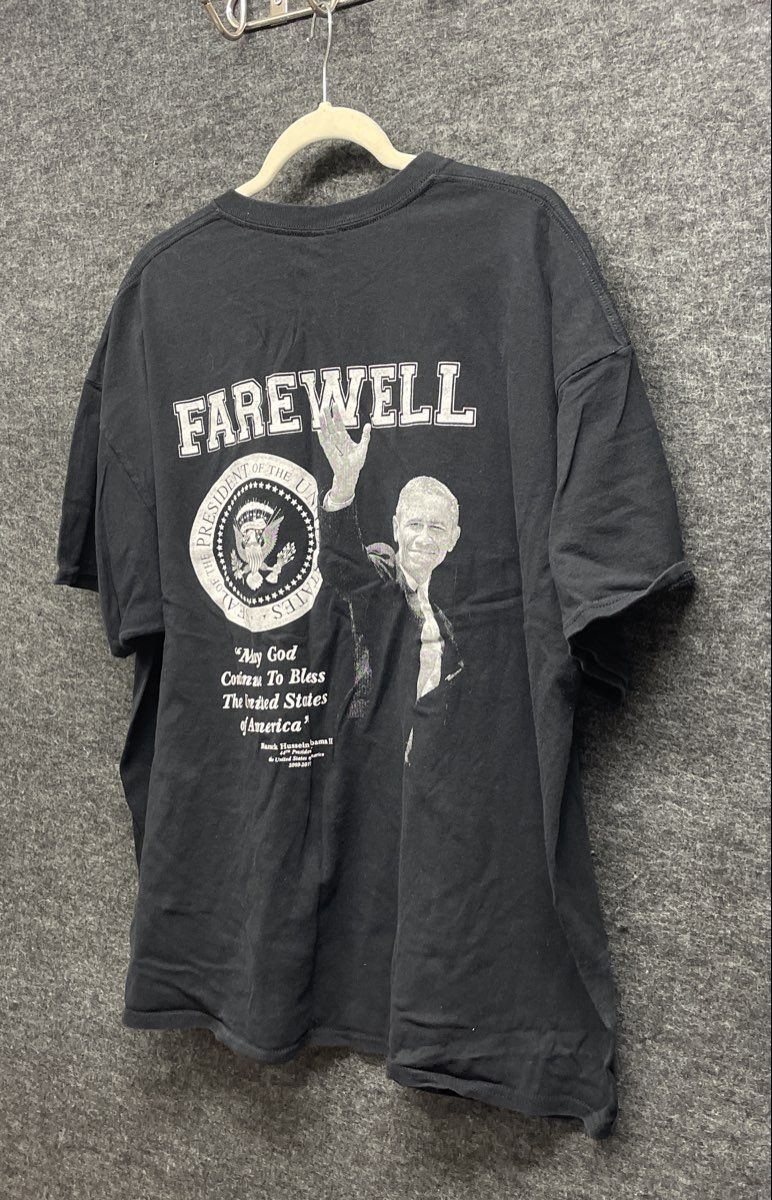 Barack Obama MLK The March 2017 Farewell Presidential Graphic T-Shirt Sz 2XL