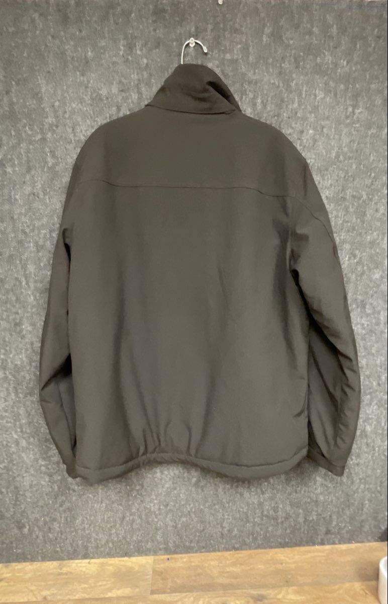Gerry Men's Black Full Zip Insulated Softshell Mock Neck Jacket Size L