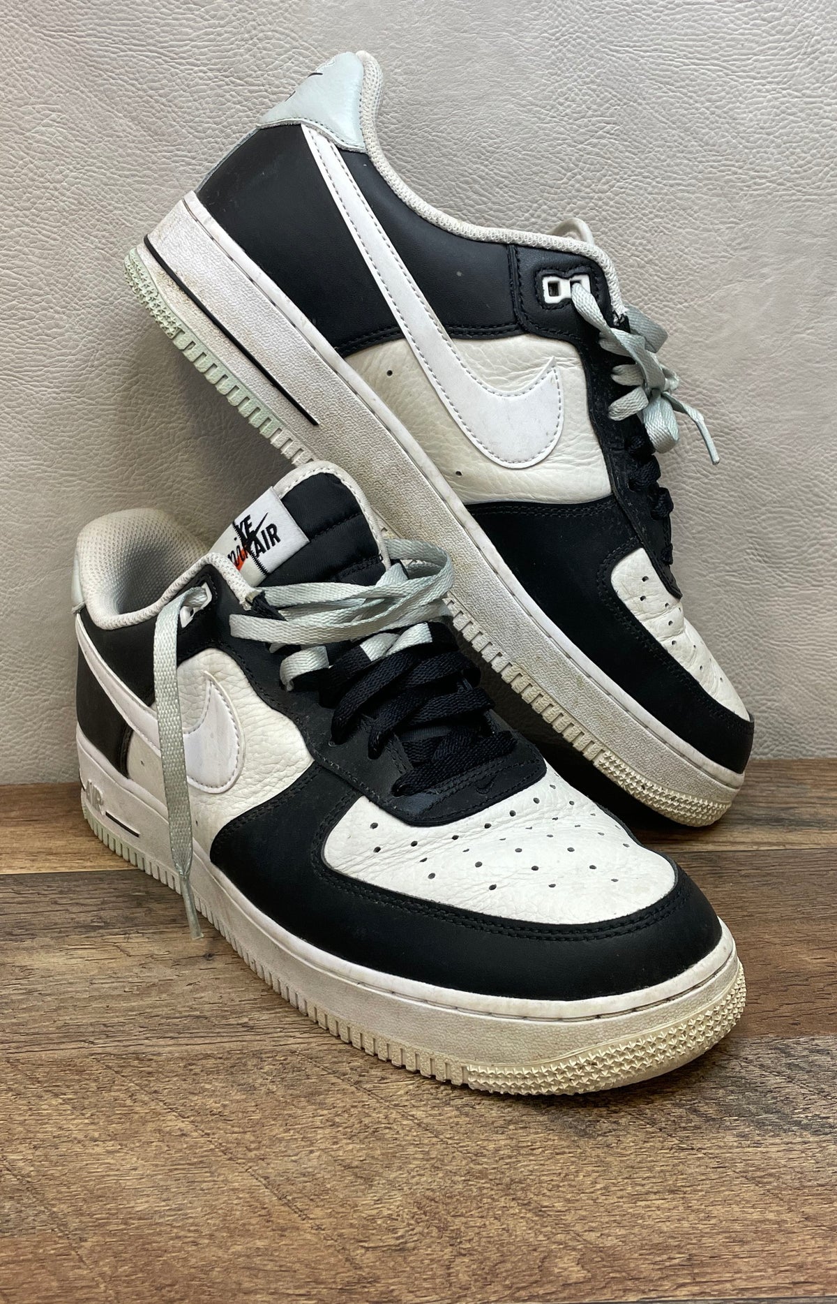 Nike Air Force 1 Low Panda FD2592-002 Black White Sneakers Size 11.5