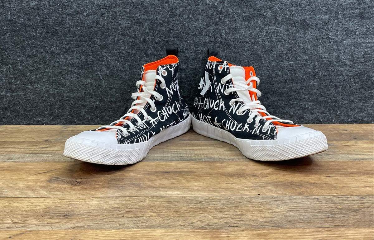 Converse CPX70 High Top Not A Chuck Black White Orange Men's Size 11