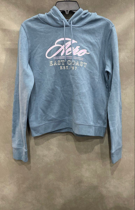 Aeropostale Women's Blue East Coast Graphic Pullover Hoodie NWT Size M