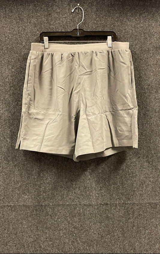 Jump Start Men's Grey Mesh Active Performance Shorts Sz 2XL NWT