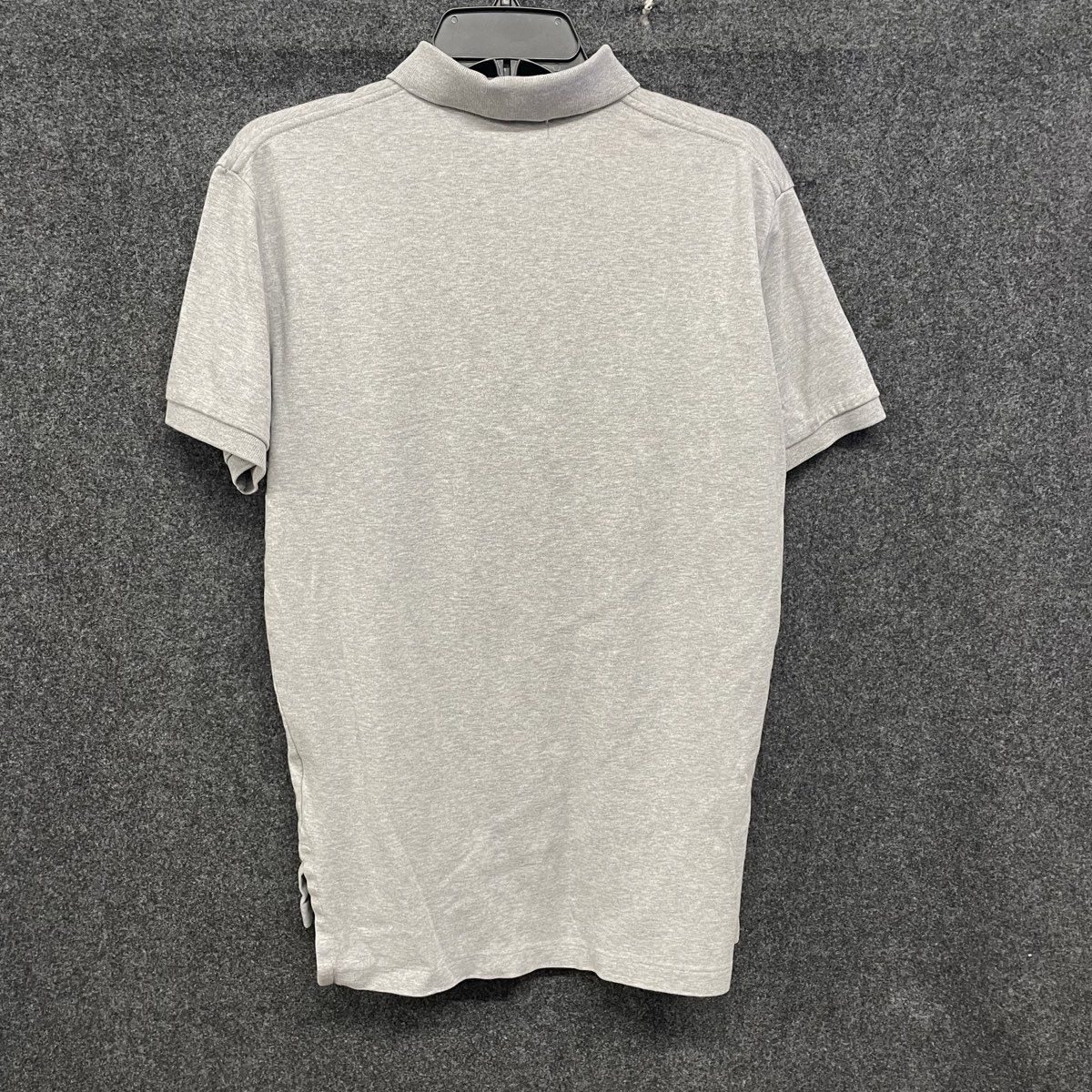 Polo Ralph Lauren Men's Gray Short Sleeve Heathered Pony Polo Shirt Sz S