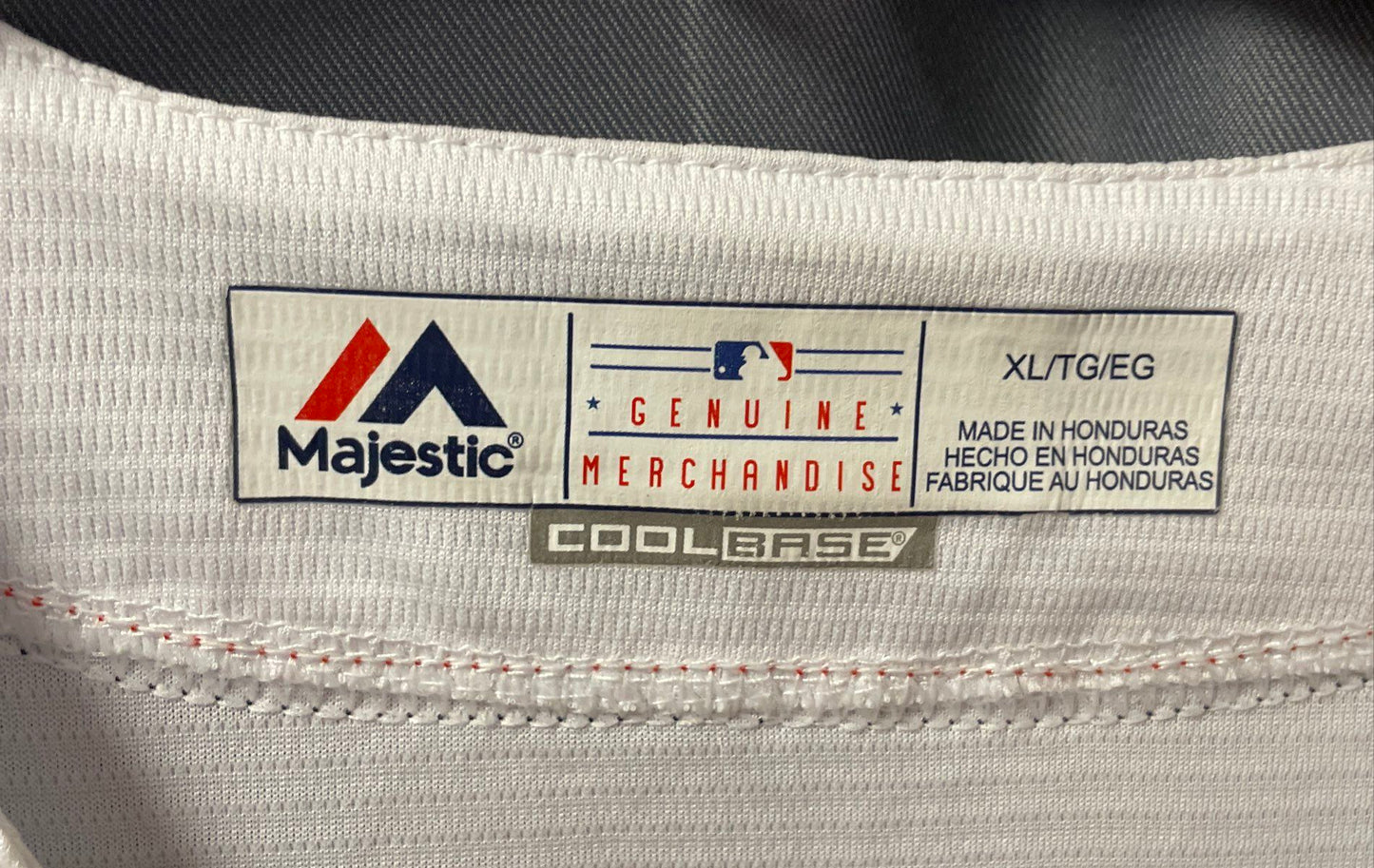 Majestic Men's Washington Nationals Juan Soto 2019 World Series Jersey White XL