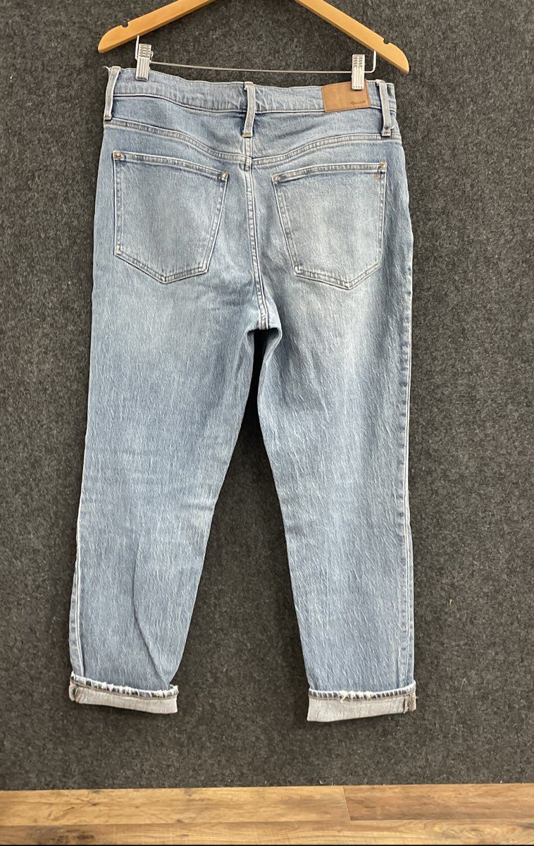 Madewell Women's The Perfect Vintage Jean Light Wash High Rise Denim Sz 30