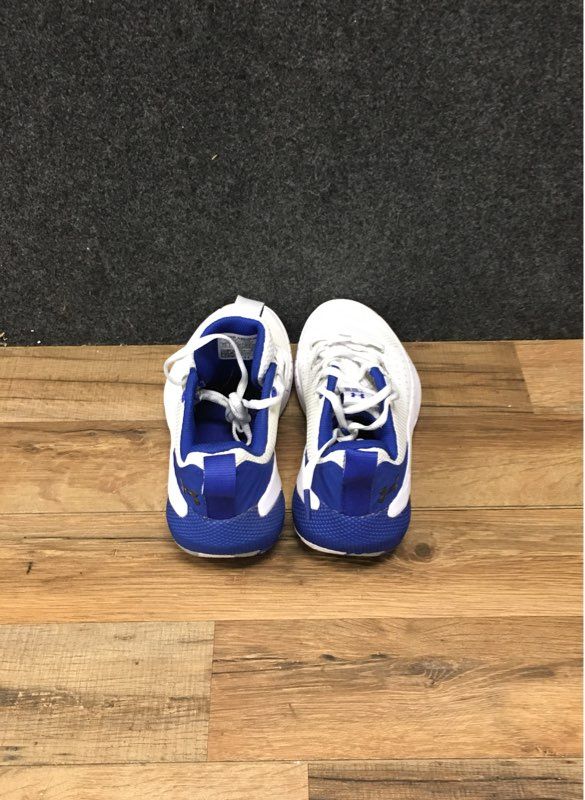 Under Armour HOVR Ascent Our Game Our Voice White Blue Women's Sneakers Size 7.5