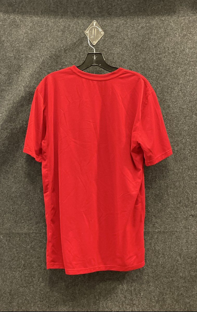 Nike Men's Red Dri-Fit Short Sleeve Training Top Size L