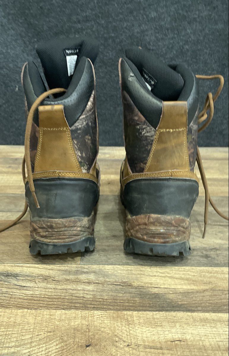 Northside 400g Insulation Camo Leather Hunting Boots Size 9