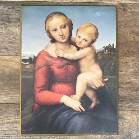 Raphael "The Small Cowper Madonna" Print