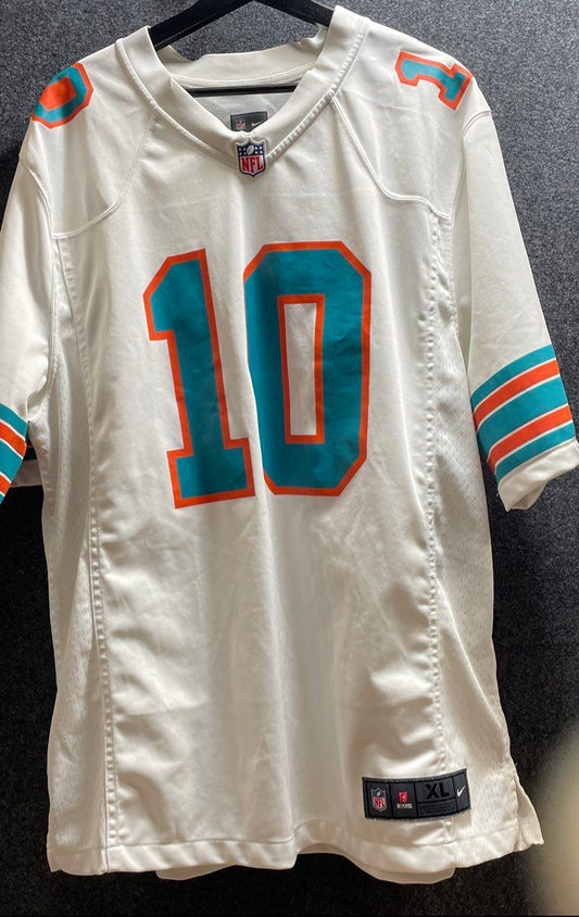 Nike Men's Miami Dolphins Tyreek Hill White Game Jersey Sz XL