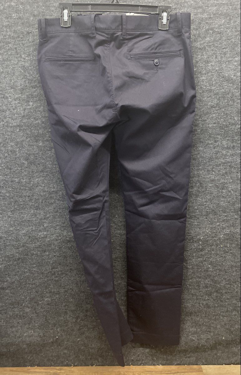 J.Crew Men's 484 Slim Fit Tech Chino Pants Navy Blue Water Resistant 28x30