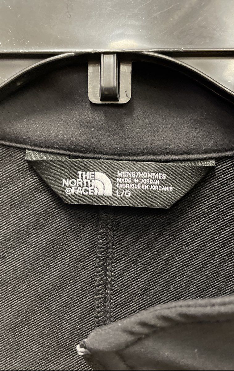 The North Face Men's WindWall Softshell Jacket Black GEICO Corporate Sz L