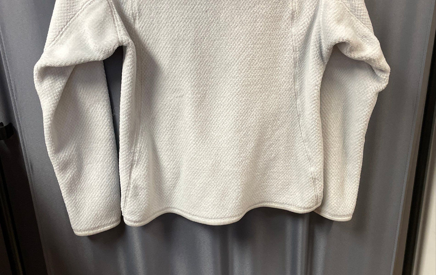 Patagonia Women's Los Gatos 1/4 Snap Fleece Pullover Light Blue Sz S