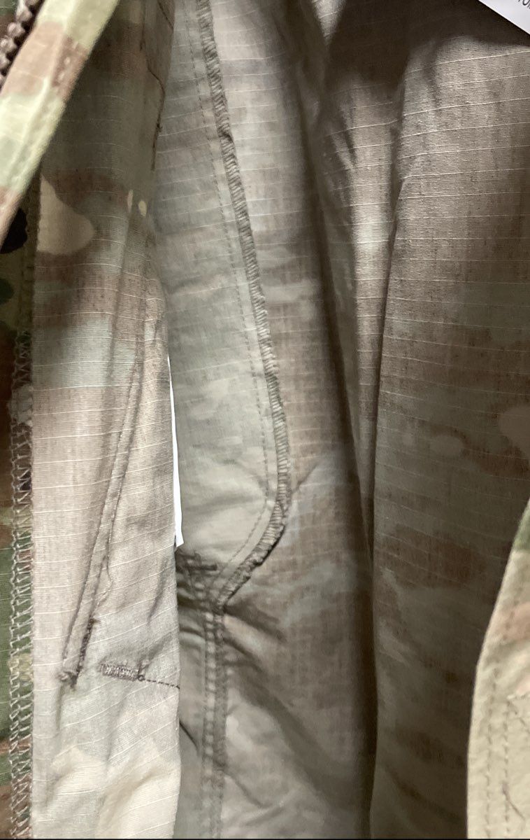 Insect Shield Men's ACU Combat Coat OCP Multicam Camo Permethrin NWT Sz M-L