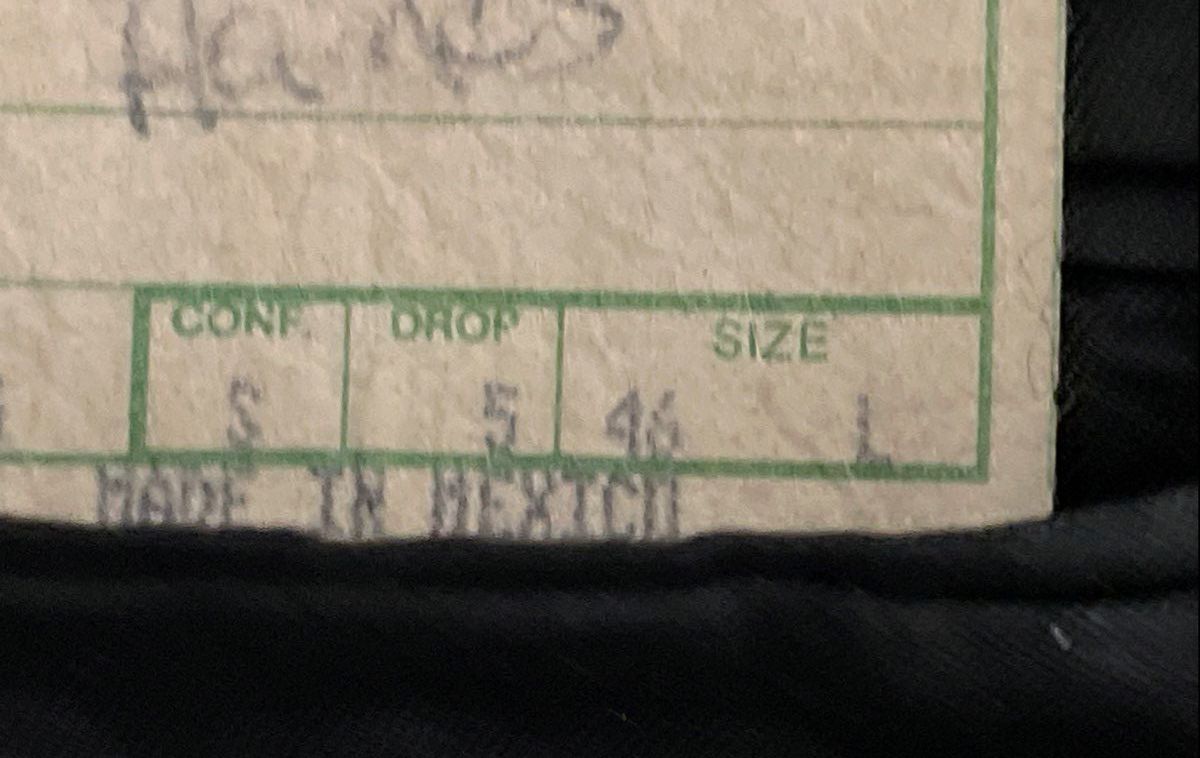 Jos. A. Bank Men's Black 100% Wool Business Express Two Piece Suit 46 Long