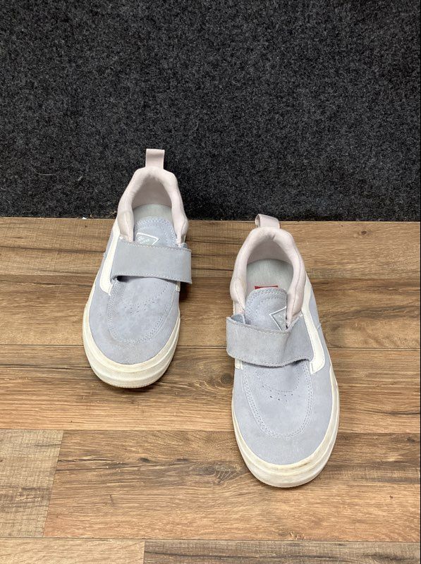 Vans Kyle Walker Pro 2 Light Blue Suede Velcro Skate Shoes Men's Size 6